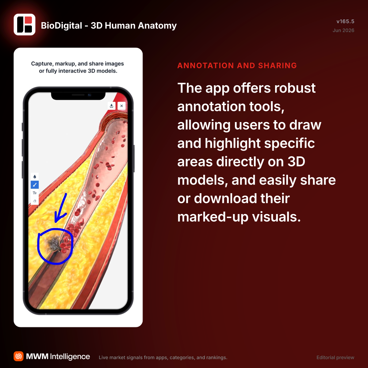 BioDigital - 3D Human Anatomy - Medical App | MWM