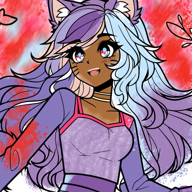 aphmau cat wolf human girl