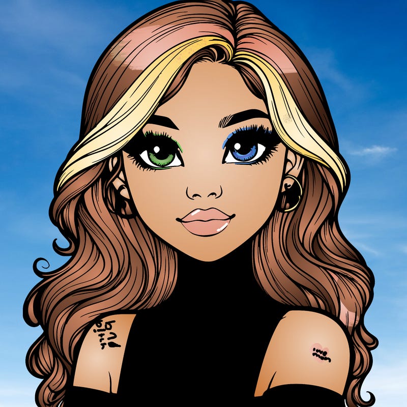 realistic pretty girl