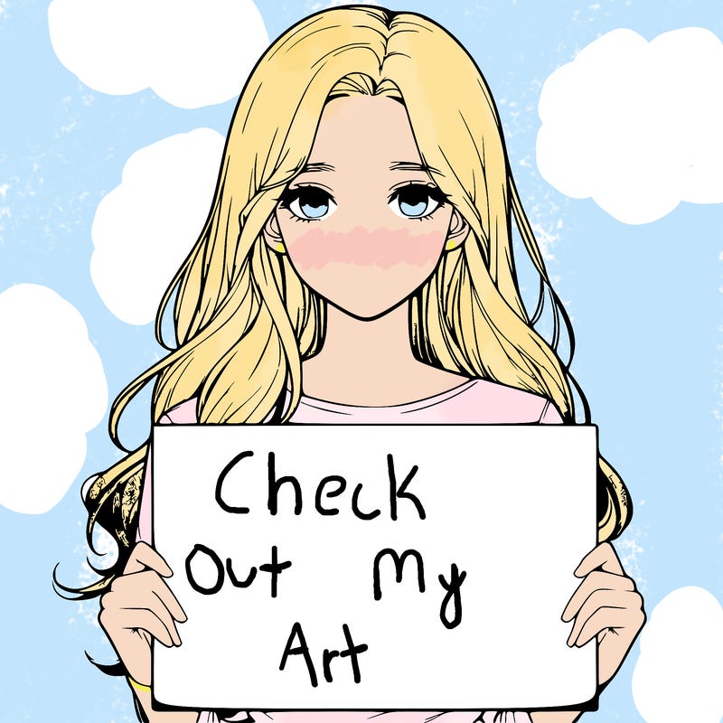 realistic girl with long hair holding a blank sign