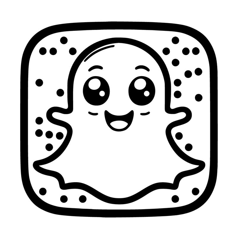 regular snapchat logo
