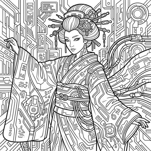 Geisha Kimono