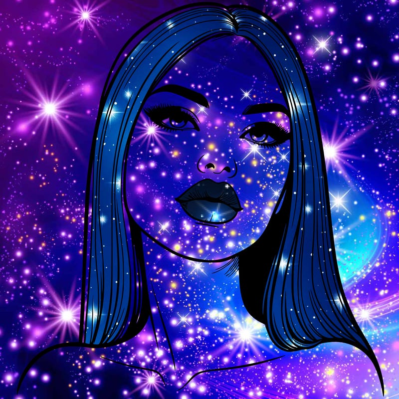 realistic woman with full lips