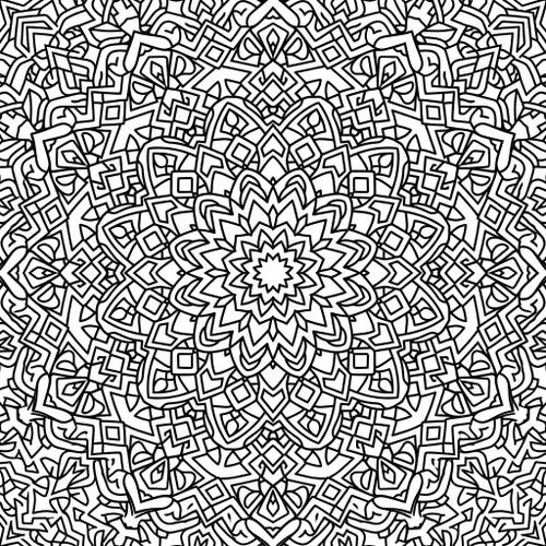 Fractal Geometric Mandalas