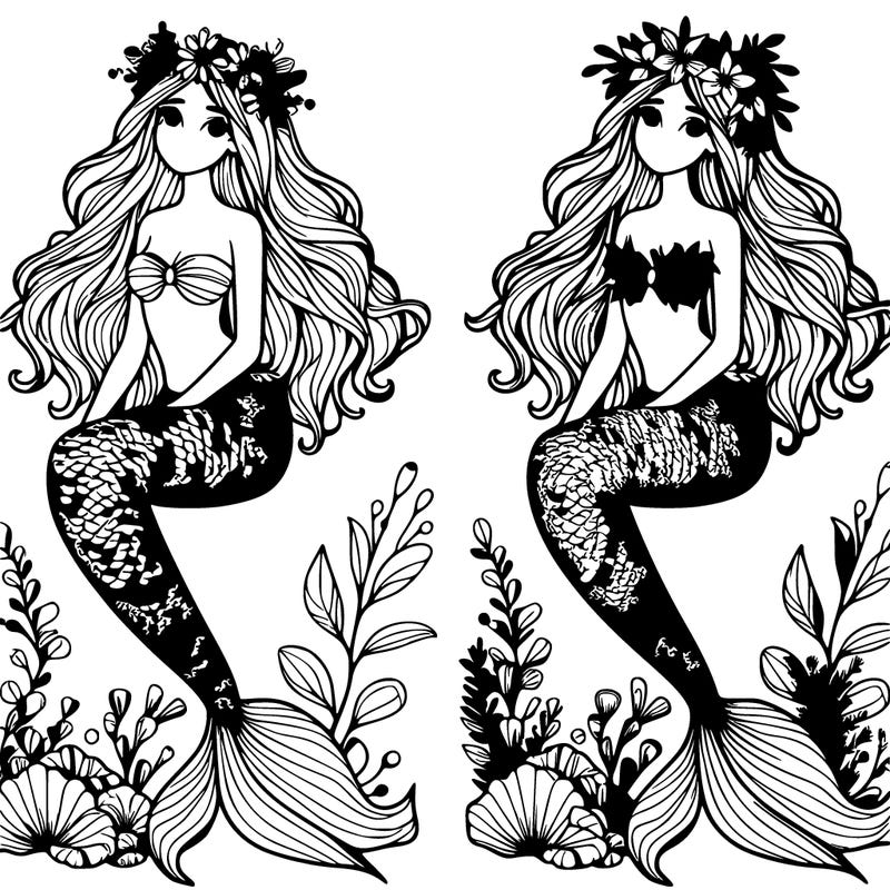 beautiful realistic mermaids