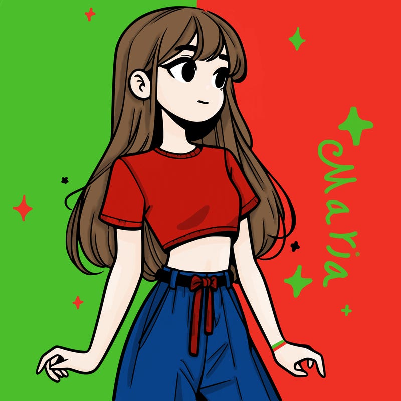 girl in a cute crop top