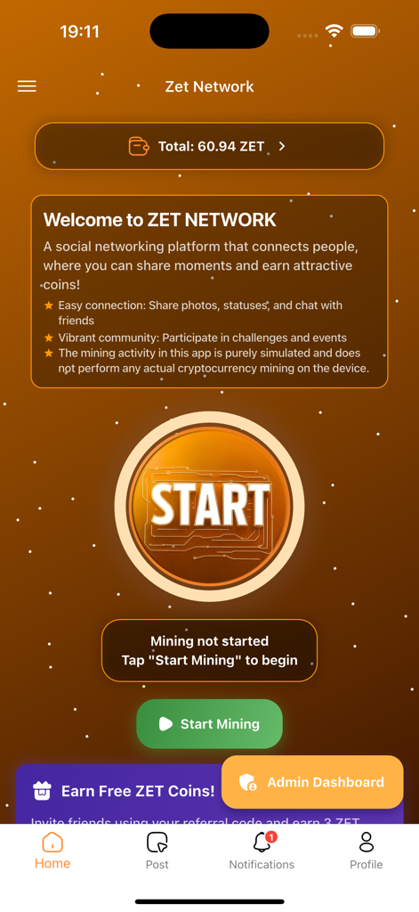 Zet Network - Social Networking App | MWM