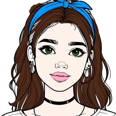 realistic teenage girl