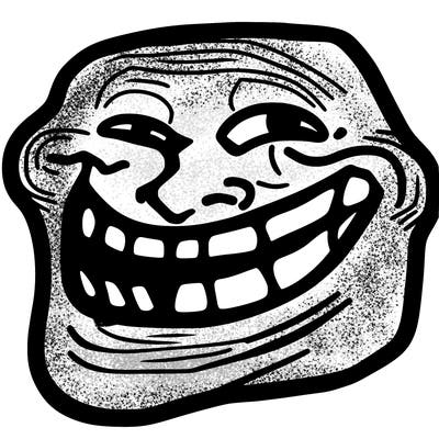 meme troll face