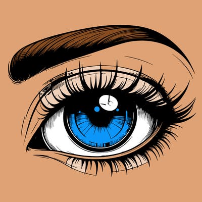 realistic eye