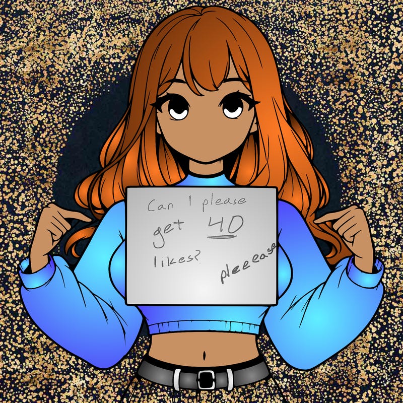 girl holding a blank sign in a long sleeve crop top