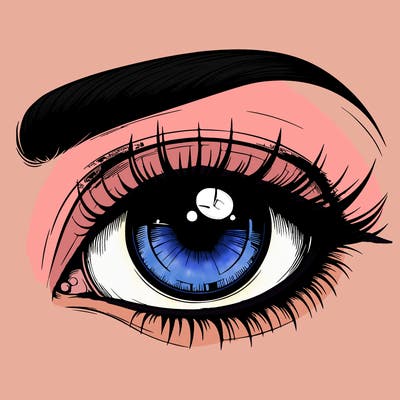 realistic eye