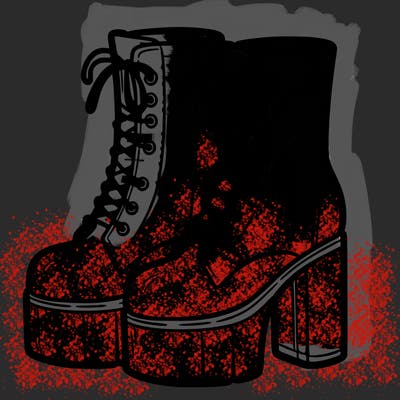 boots with a heel bottom