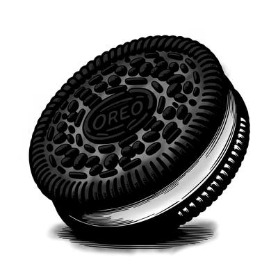 realistic oreo