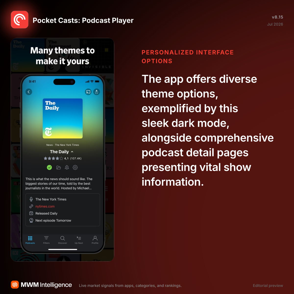 Pocket Casts: Podcast Player - News App | MWM
