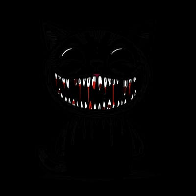 smiling cat horror