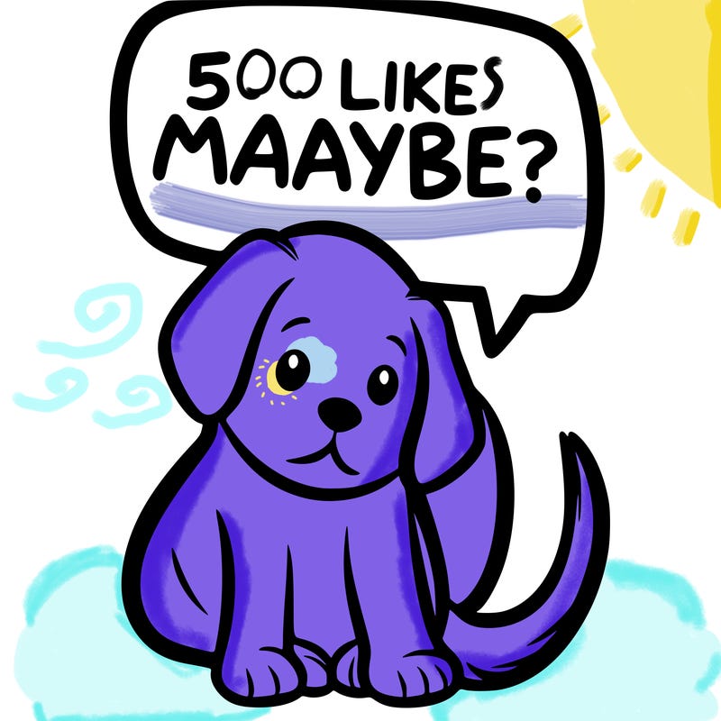 a puppy that says 5 like maybe