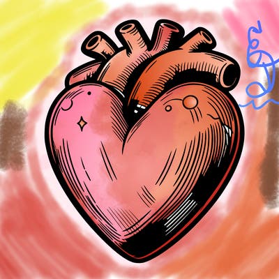 realistic heart