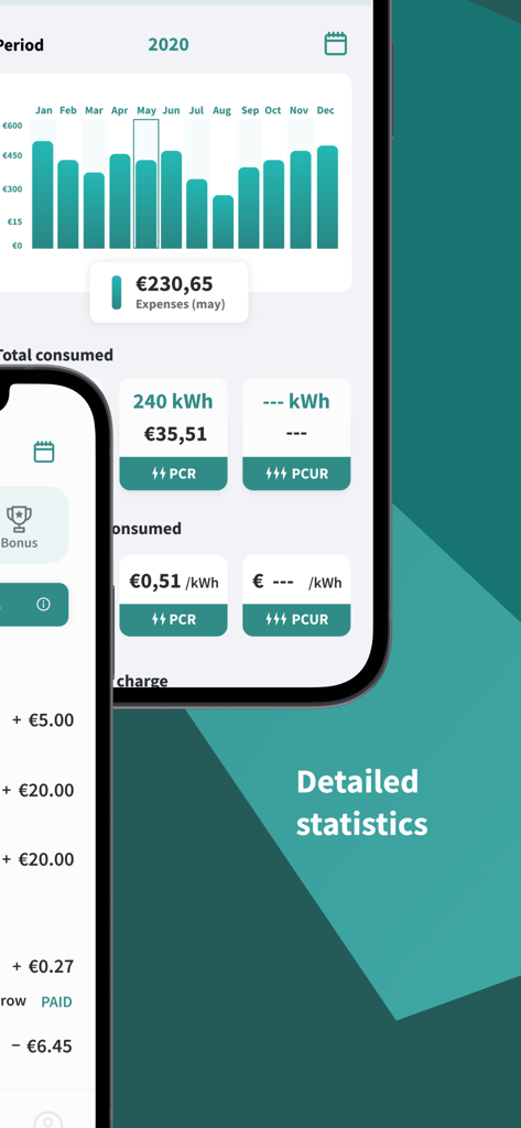 miio - miio アプリでの詳細な EV 充電統計と費用追跡