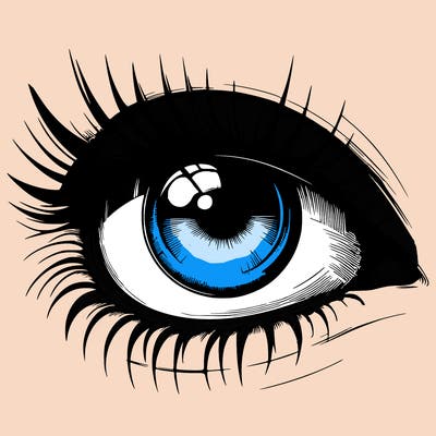 realistic eye