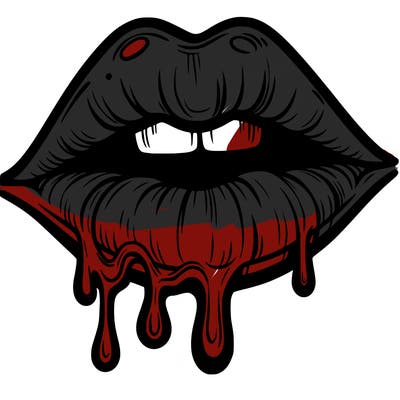 lips that look realistic and drip