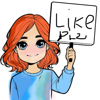 realistic girl holding up a sign