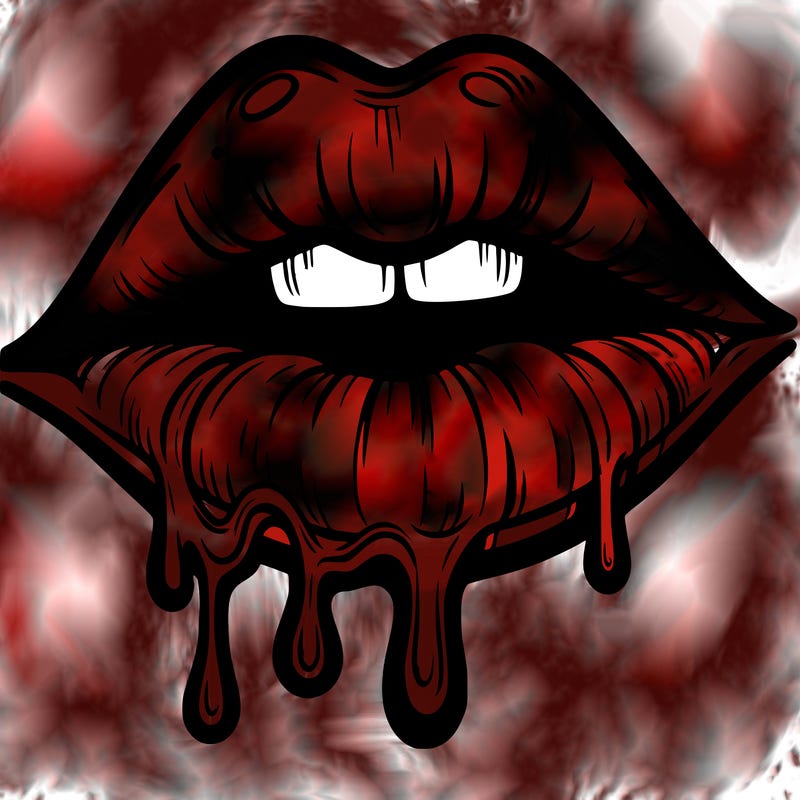 lips that look realistic and drip