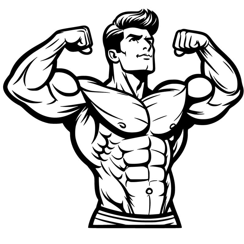 muscular man