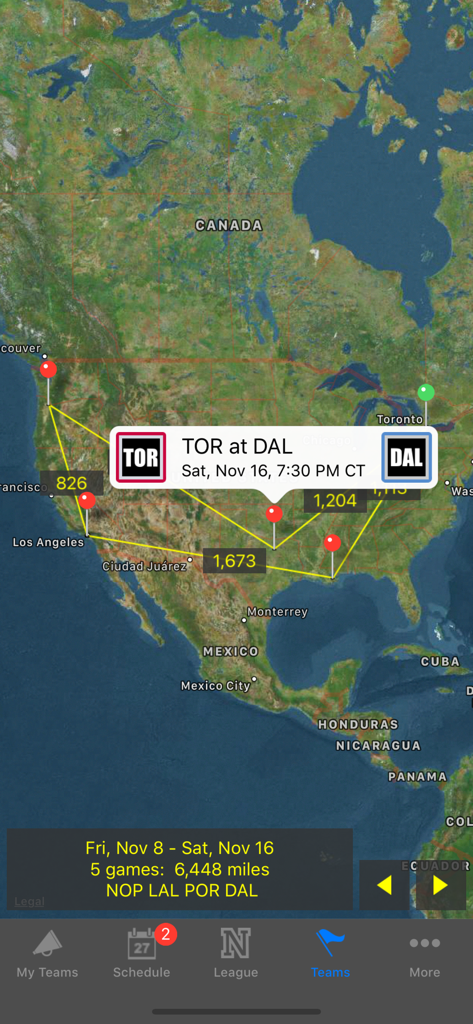 RoadRunner Basketball - Navigation App | MWM