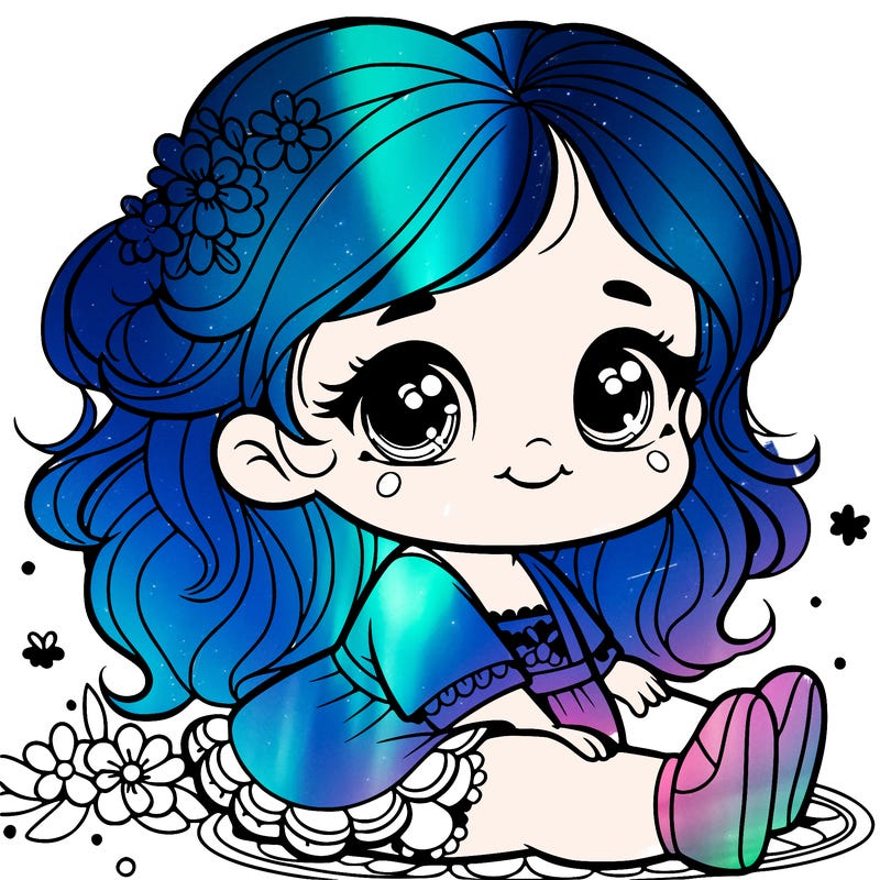 girly cute baby girl