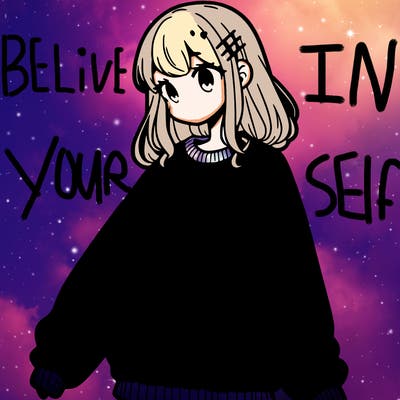 girl wearing frogging sweatshirt