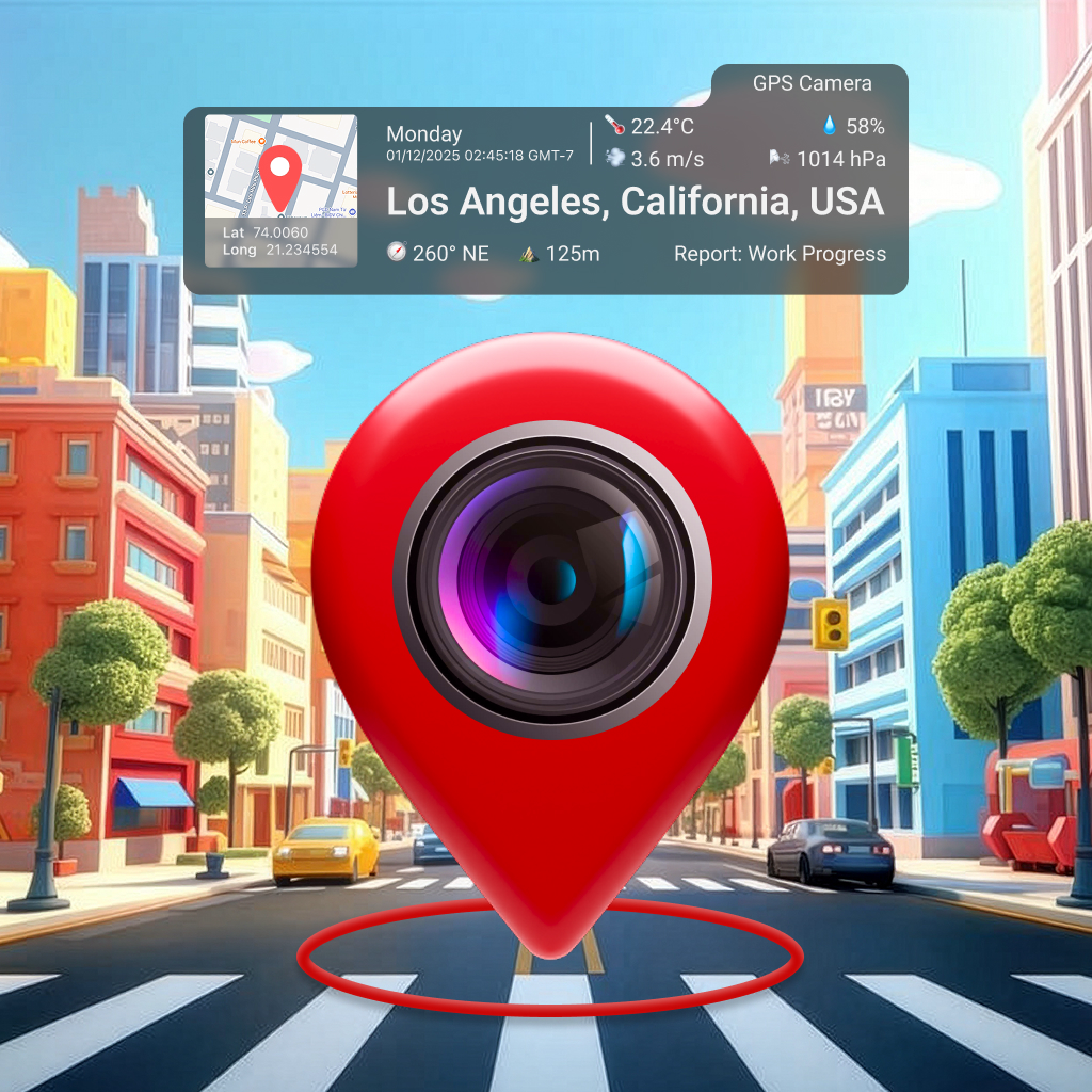 GPS Camera: Map & Timestamp - Photo & Video App | MWM