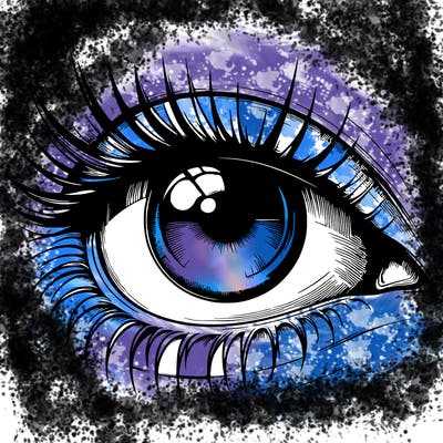 realistic eye