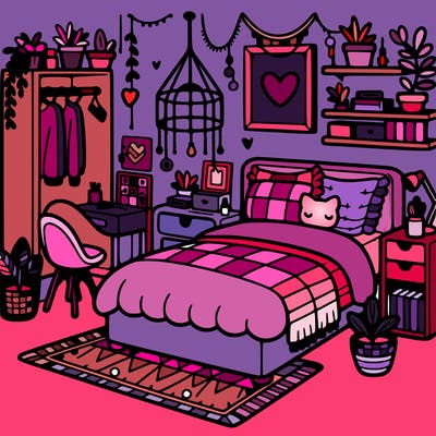 cute aesthetic bedroom