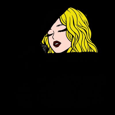 realistic female singer