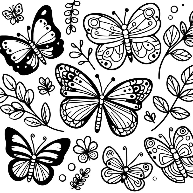 butterflies