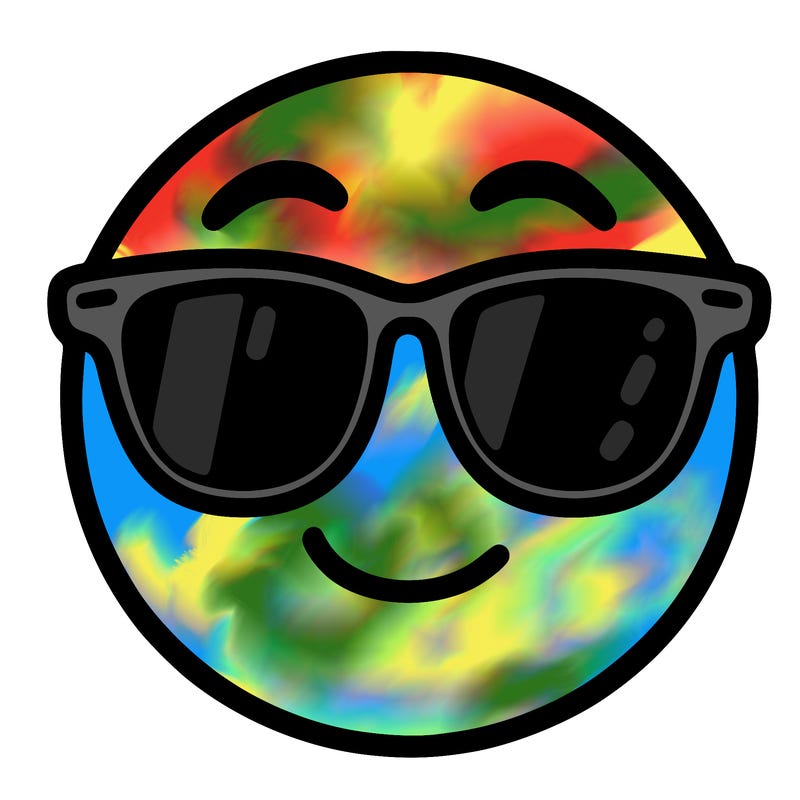 emoji with sunglasses