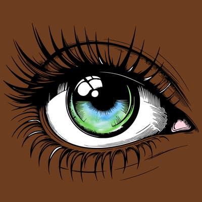 realistic eye
