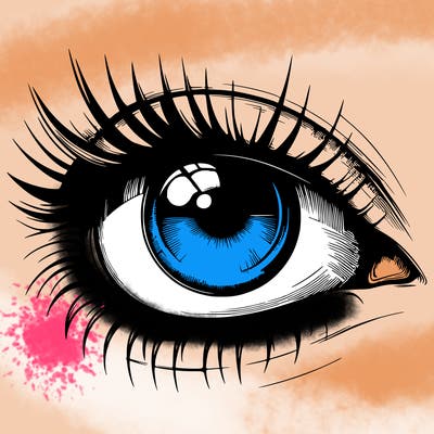 realistic eye