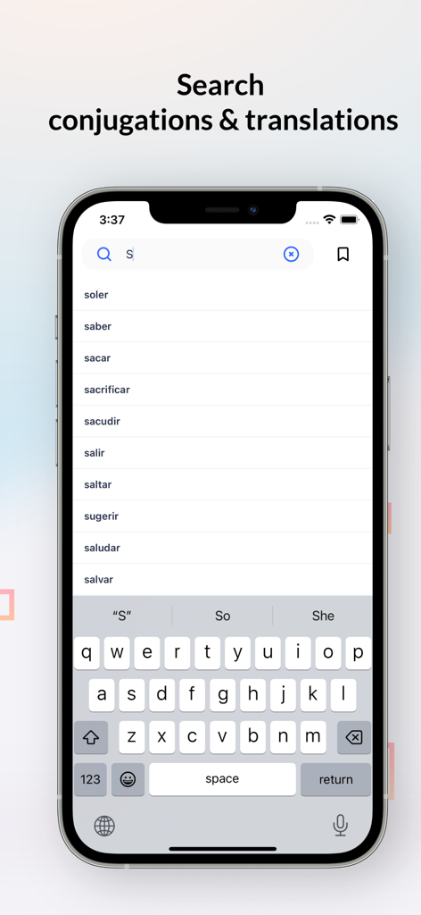 Spanish Conjugation & Verbs - Education App | MWM