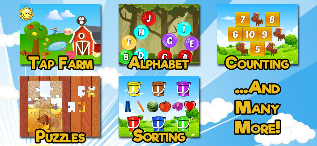 Barnyard Games For Kids - Education App | MWM