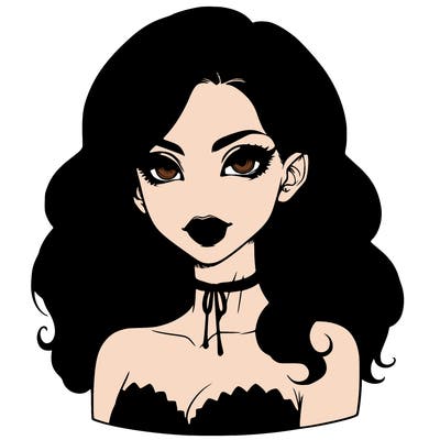 vampire girl realistic