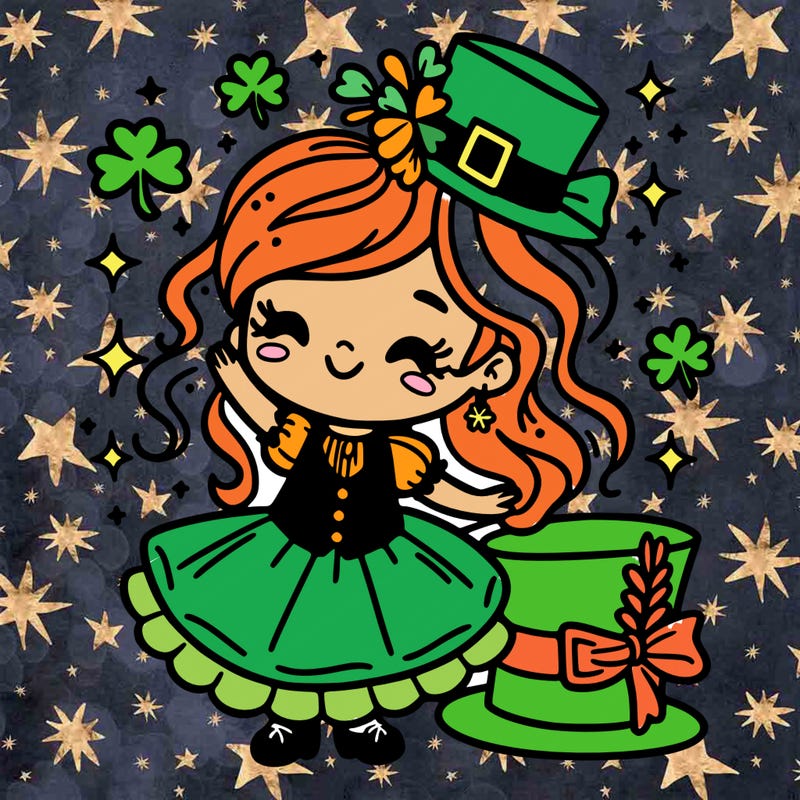 saint patrick’s day girl