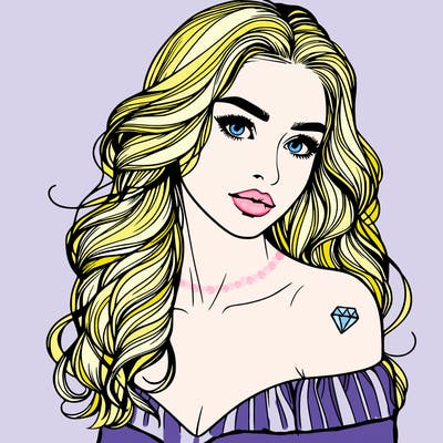 beautiful realistic girl