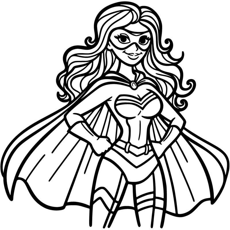superhero woman