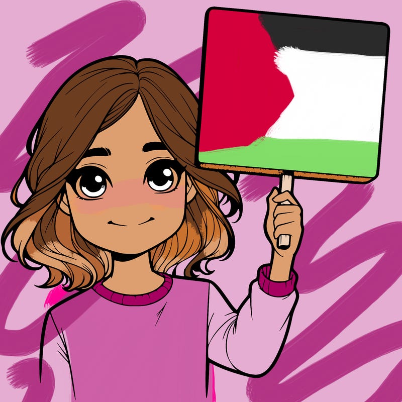 realistic girl holding up a sign