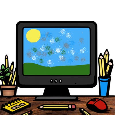 blank screen