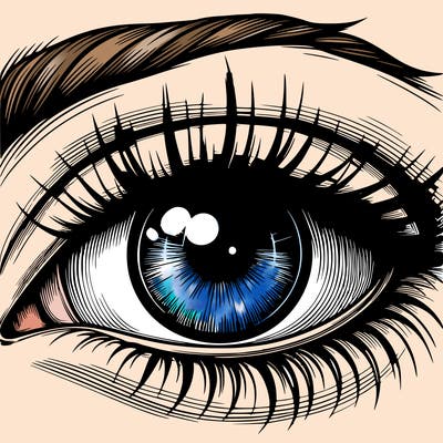 realistic eye