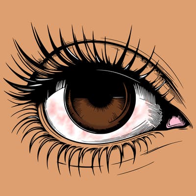 realistic eye