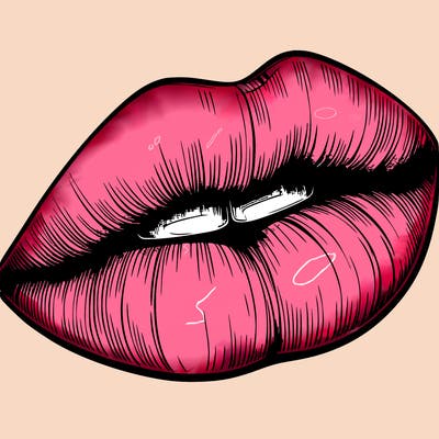 realistic lips